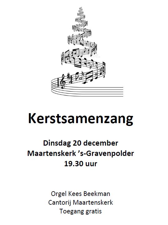 poster kerstsamenzang 20-12-2022